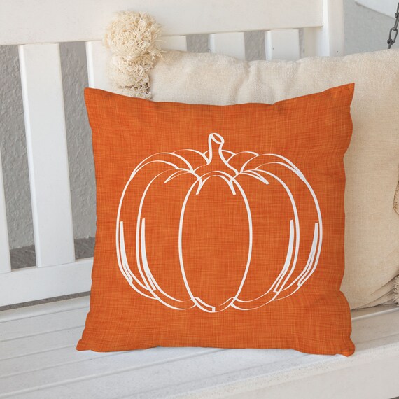 Fall top porch pillows