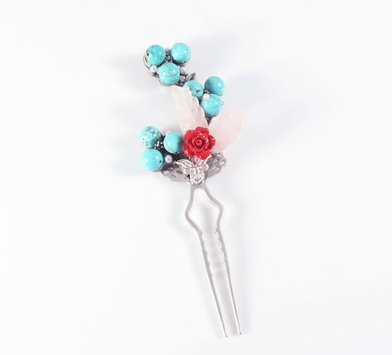 Hair Pin Korean Traditional Hair Accessory Hanbok Chignon Etsy