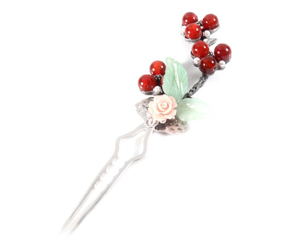 Hair Pin Korean Traditional Hair Accessory Hanbok Chignon Etsy