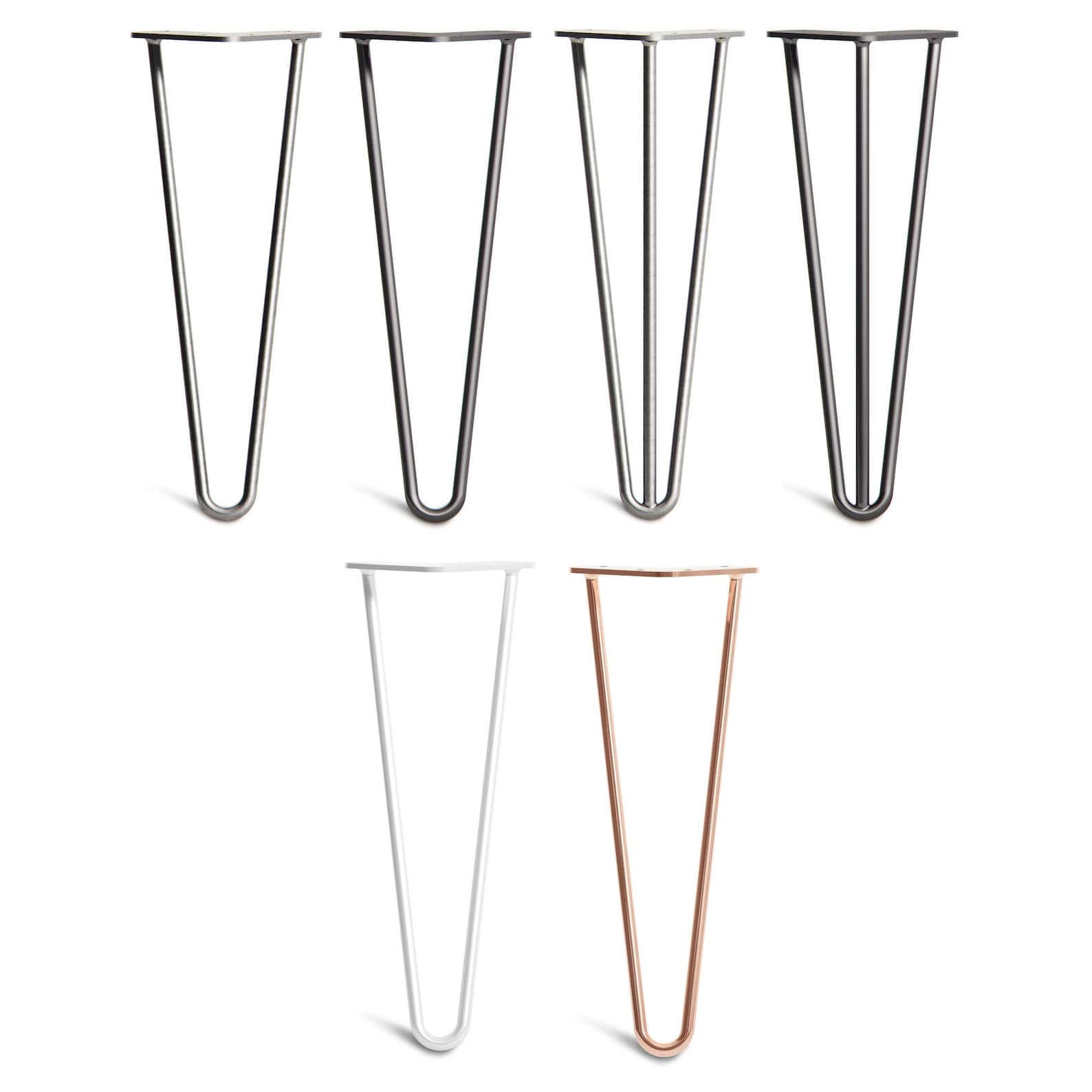 4 X Hairpin Legs Coffee Table 14inch. Including FREE Etsy