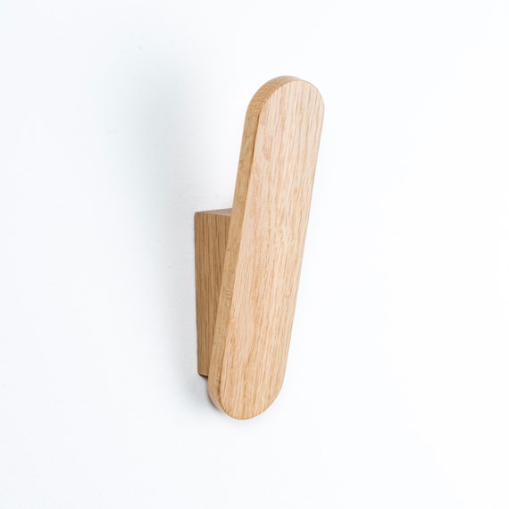 Single wooden hooks deals