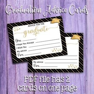 Cartes conseils pour l'obtention du diplôme, téléchargement immédiat, conseils et voeux pour la fête des diplômés, cartes conseils pour l'obtention du diplôme 2024