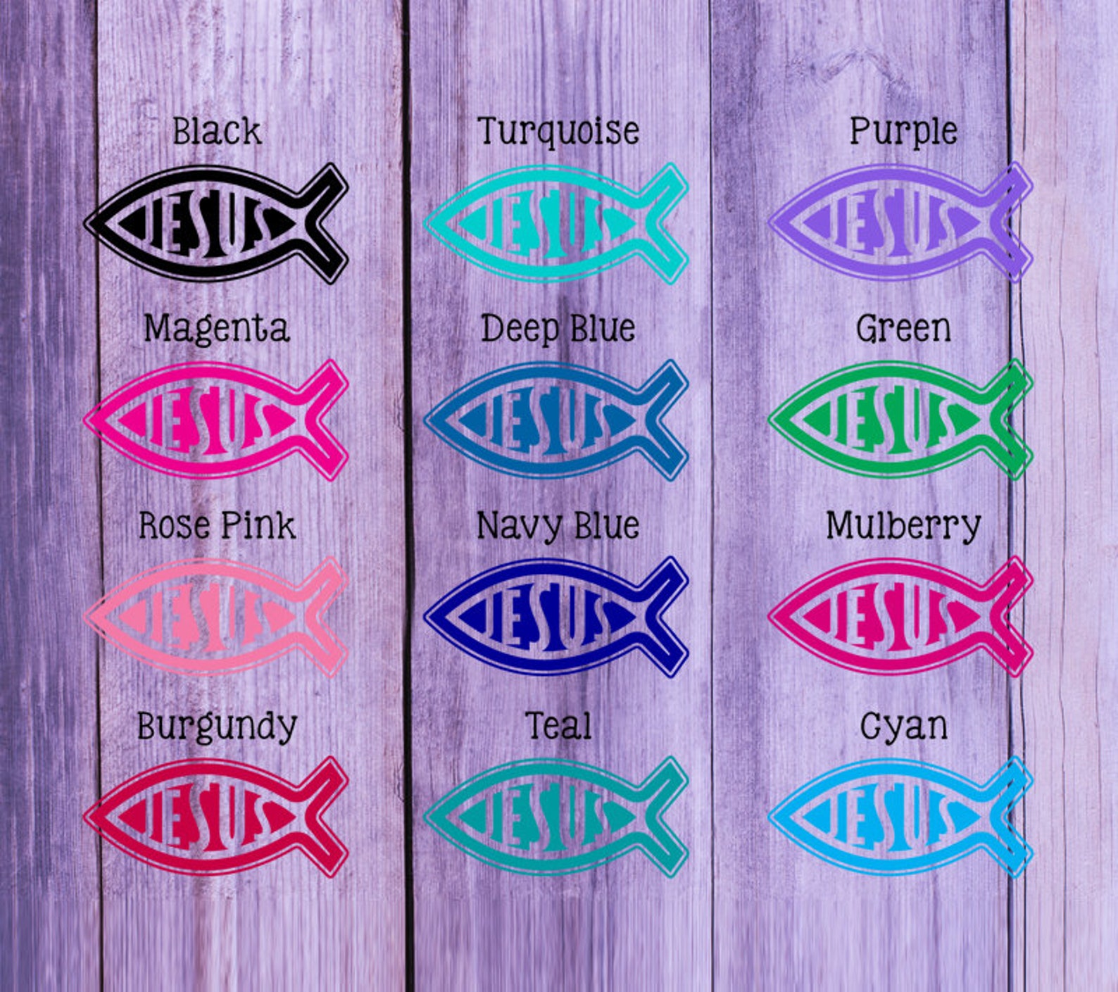Christian address labels fish symbol labels white or clear etsy