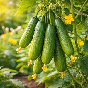 Mini cucumber seeds - BETH ALPHA - 40 SEEDS - Vegetable seeds