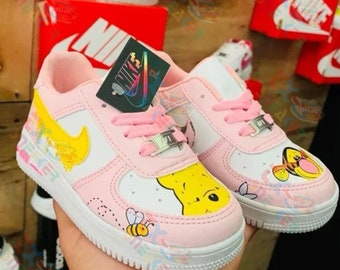 Custom shoes Air Force 1 Kid, Baby Painted Sneakers,  Birthday Gift For Him