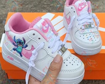 Custom shoes Air Force 1's Kid, Baby Girl Painted Sneakers, Birthday Gift For Daughter