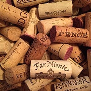 100 Count Premium Recycled Corks, Natural Wine Corks From Around the US image 2