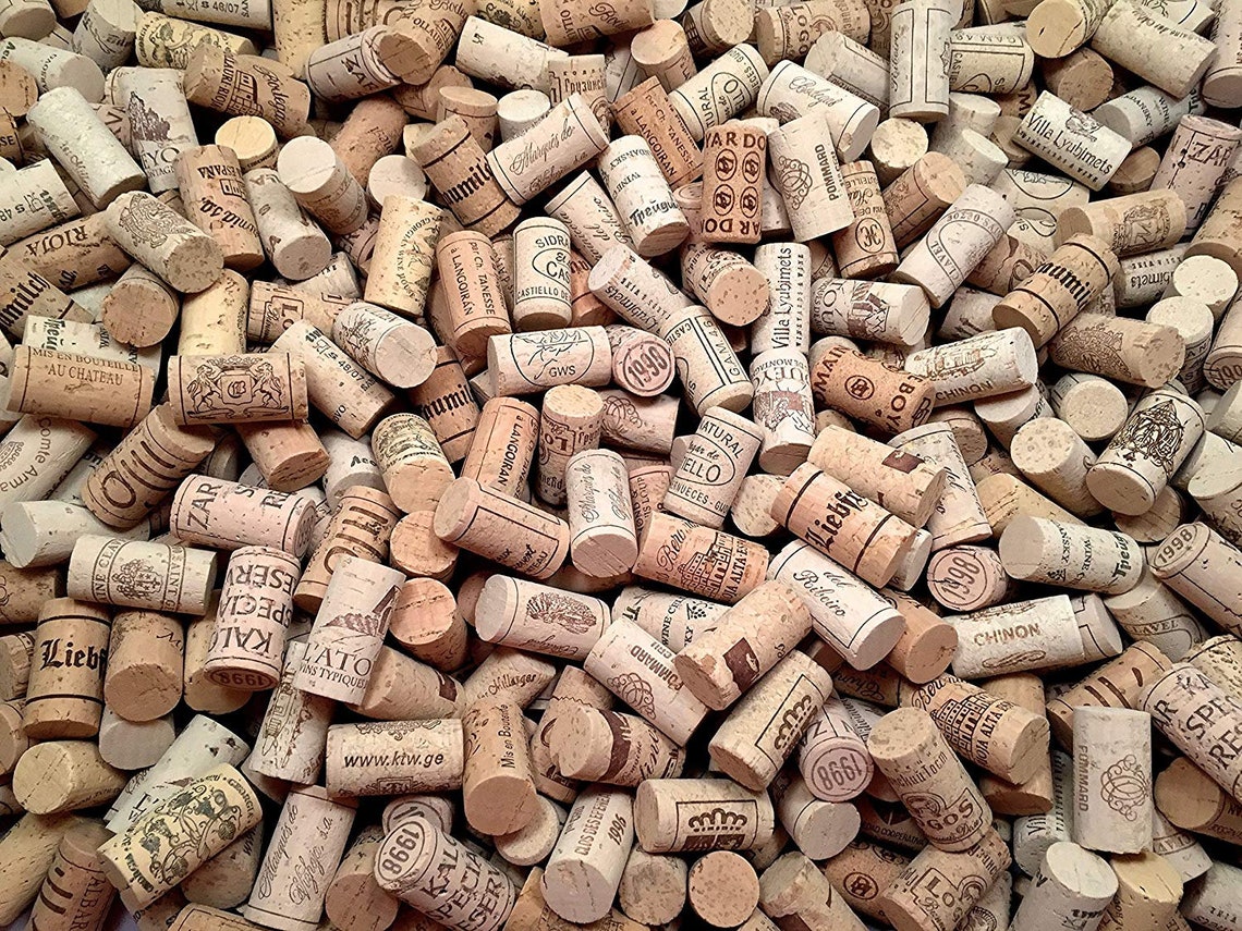 100 Wine Corks From Around the U.S. Etsy