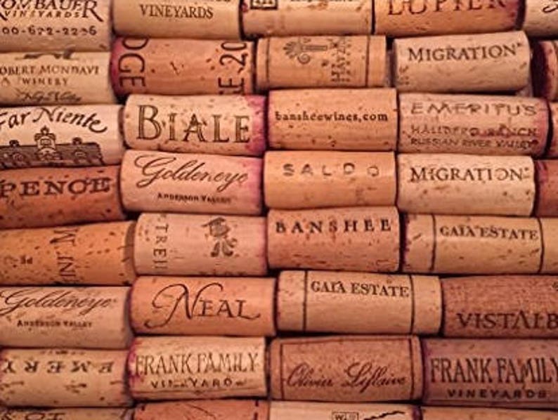 100 Count Premium Recycled Corks, Natural Wine Corks From Around the US image 3