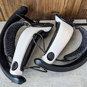 VR Controller Grip Extensions (Pair of Covers) | Fits Index | Big Hands Solution - Better Ergonomics