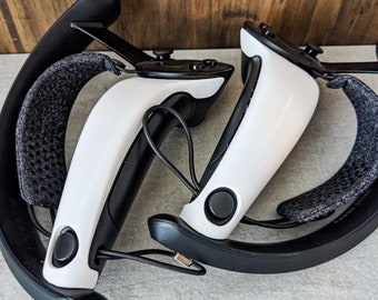 VR Controller Grip Extensions (Pair of Covers) | Fits Index | Big Hands Solution - Better Ergonomics