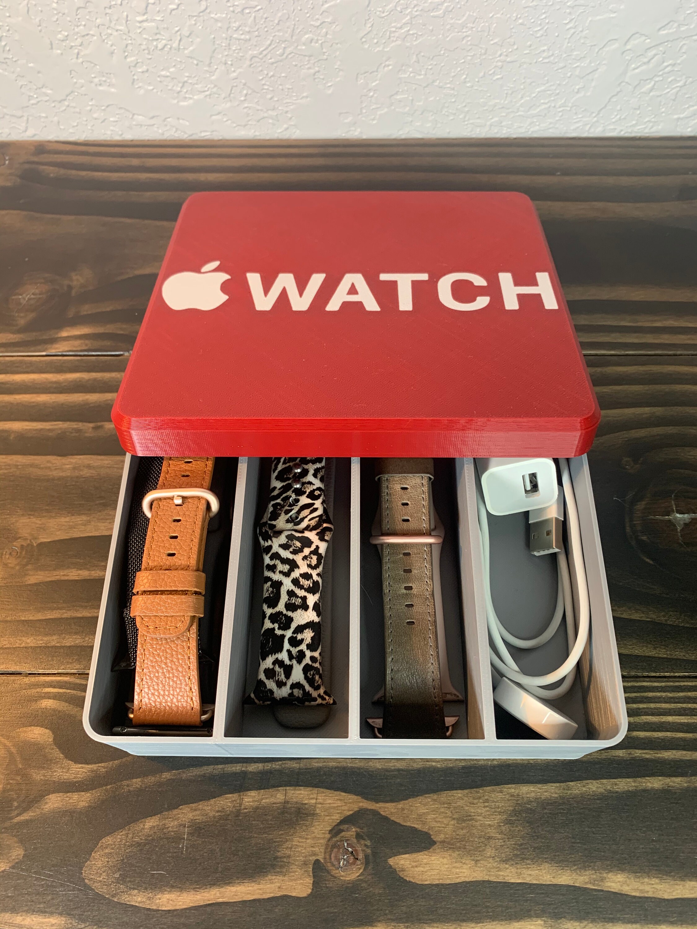 Apple Watch Band Holder and Travel Box with Four Slots 3D Etsy