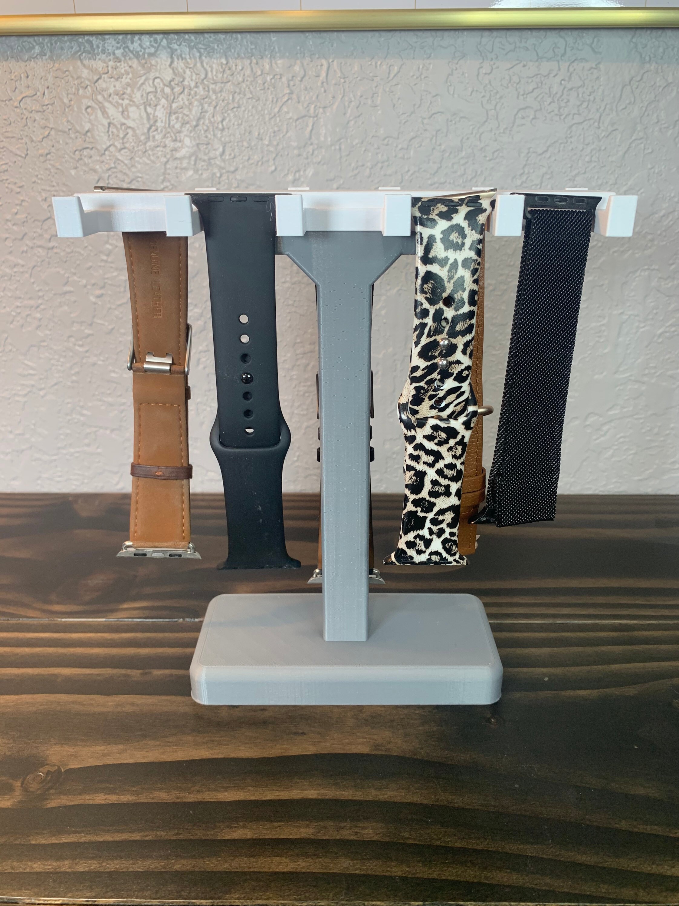 Apple Watch Band Holder Stand 3D Printed With Plastic Etsy Australia