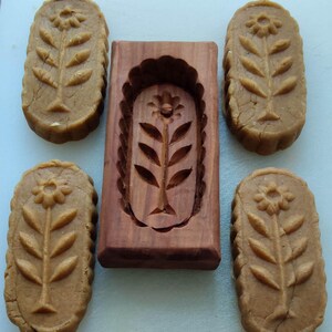 small gingerbread cookie cutter tree of life hand carved pear 80g dough