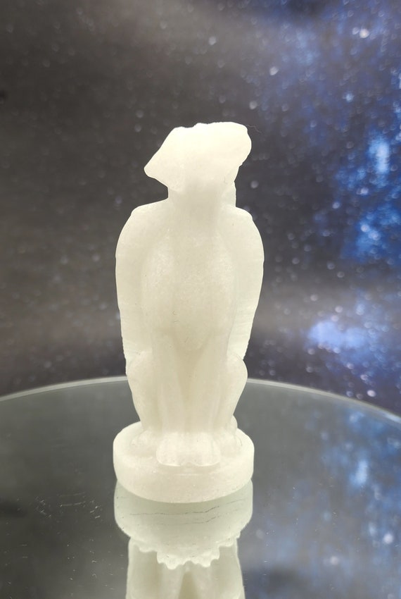 White Jade Winged Angel Dog Gemstone Memorial Angel Dog, Pet Loss Gift, Pet Remembrance Carving, Natural Crystal Energy