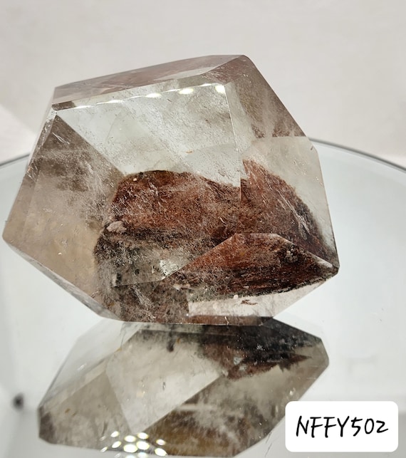 Garden Quartz, Lodolite, Large Freeform, Phantom Quartz