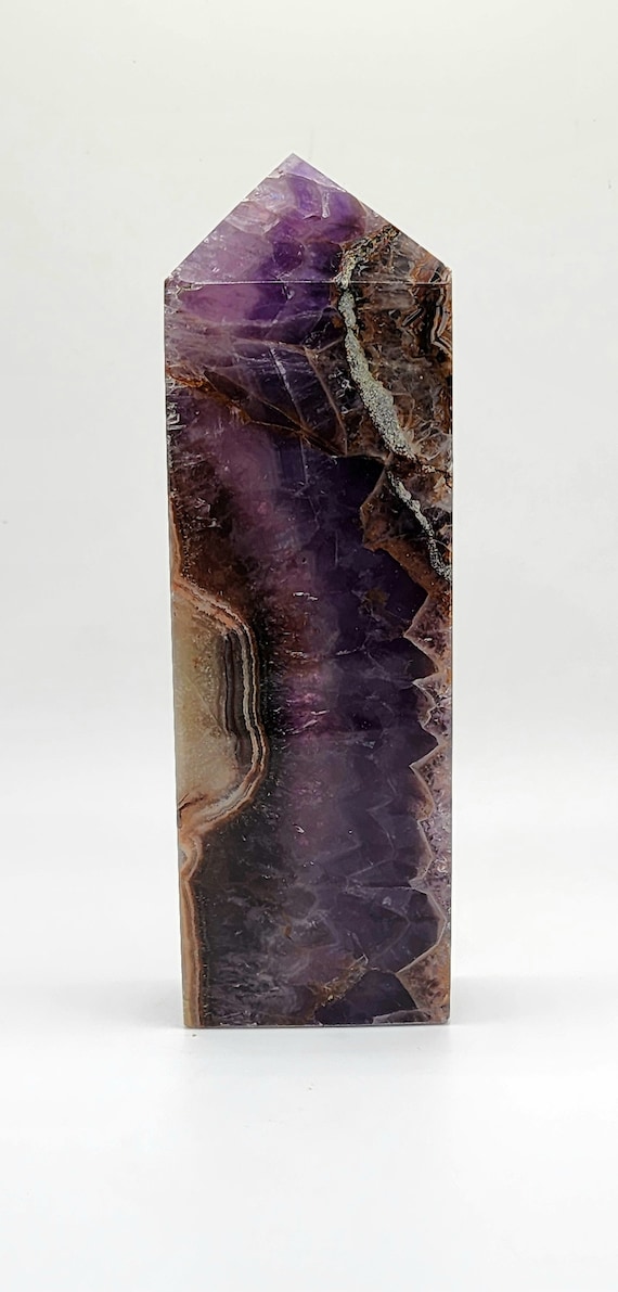 Amethyst And Agate Tower, Amethyst Point, Obelisk, Slab, Agate And Amethyst