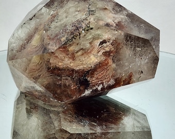 Garden Quartz, Lodolite, Large Freeform, Phantom Quartz