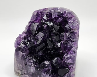 Uruguay Amethyst Geode, Purple Crystal, Amethyst Cluster, Collectors Gift, Calming Energy