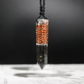 Elite Shungite Orgonite pendant for men Adjustable 5g Emf protection necklace product logo