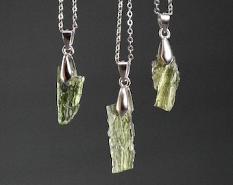 鑑定済み隕石、鑑定書付き隕石ネックレス。カンポ・デル・シエロ産の