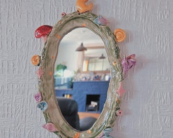 Handmade Fairy Magic Mirror Wall Hanging wall mirror