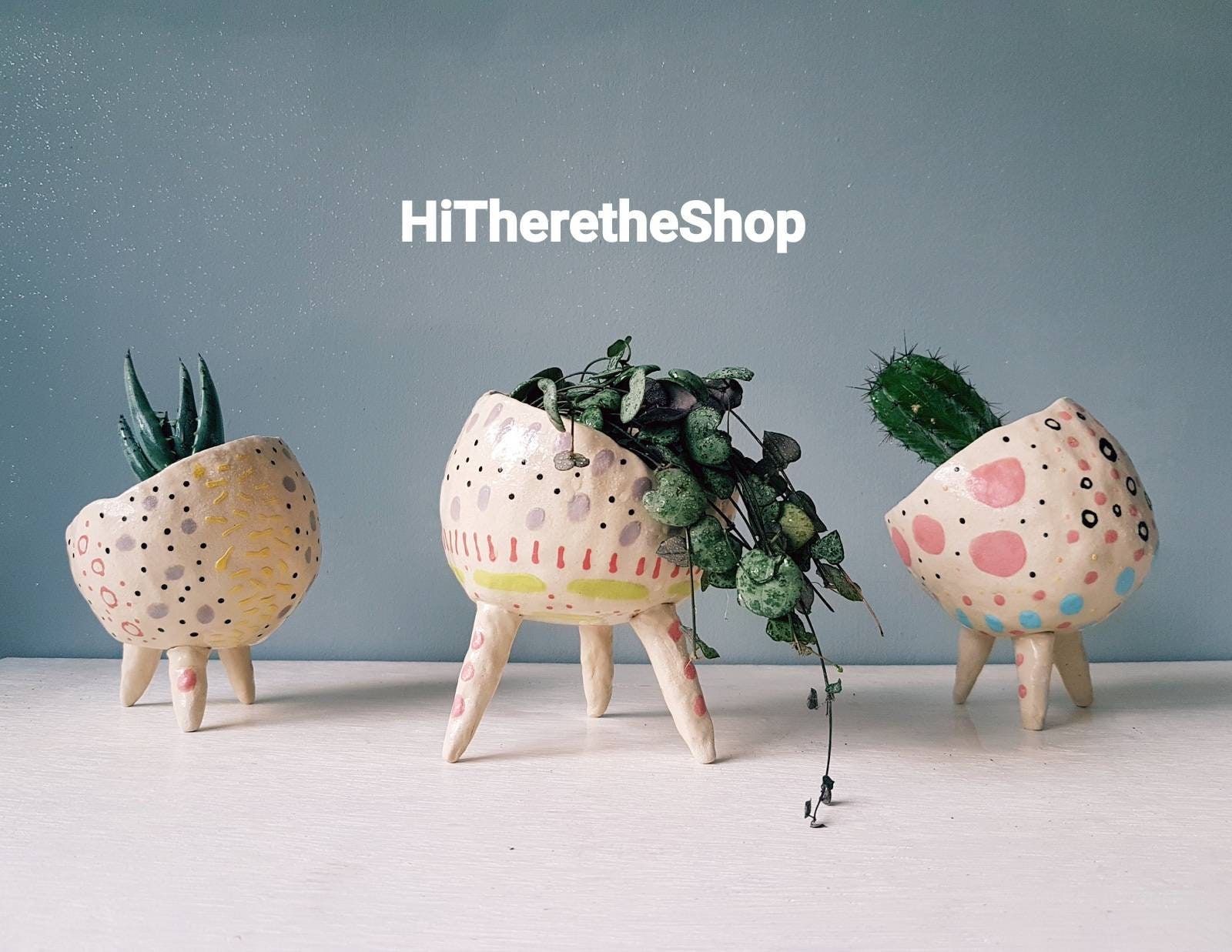Handmade plant pots deals