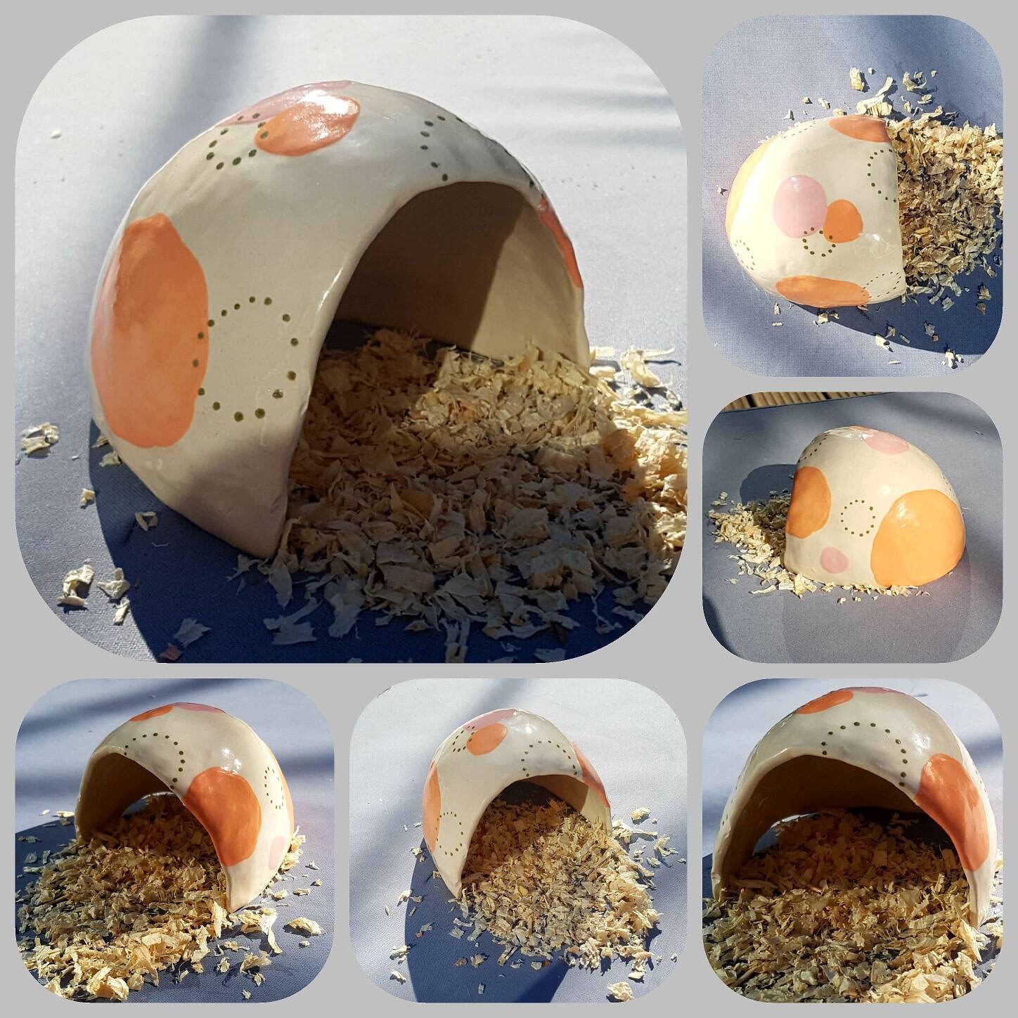 The Hamster Collection Handmade Ceramic hamster house pet Etsy