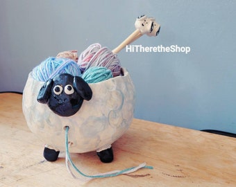 Yarn bowl, dish and cup