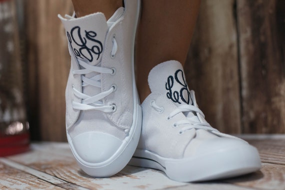 how to monogram converse shoes