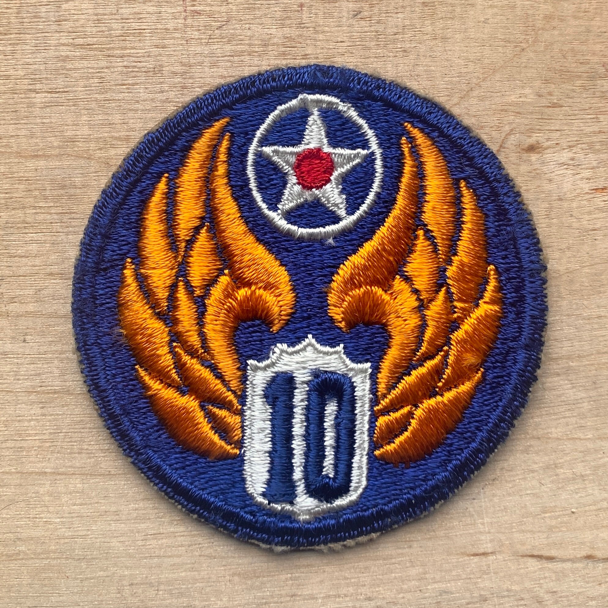 WW2 10th Army Air Force Corps US Military Shoulder Patch Etsy