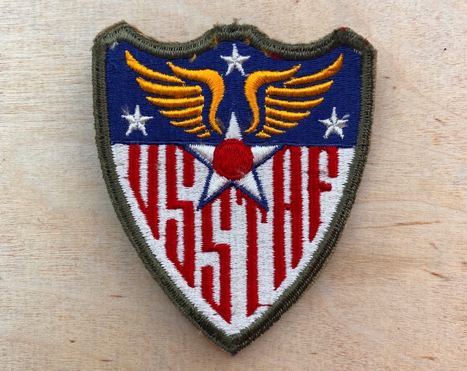 WW2 Strategic Air Force USSTAF US Army Shield Shoulder Patch WWII ...