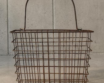 Wire Basket - Wall Mount Basket - Low Profile Storage Option