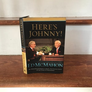 Ed McMahon Signed Book - Autographed Copy - Here&#39;s Johnny!