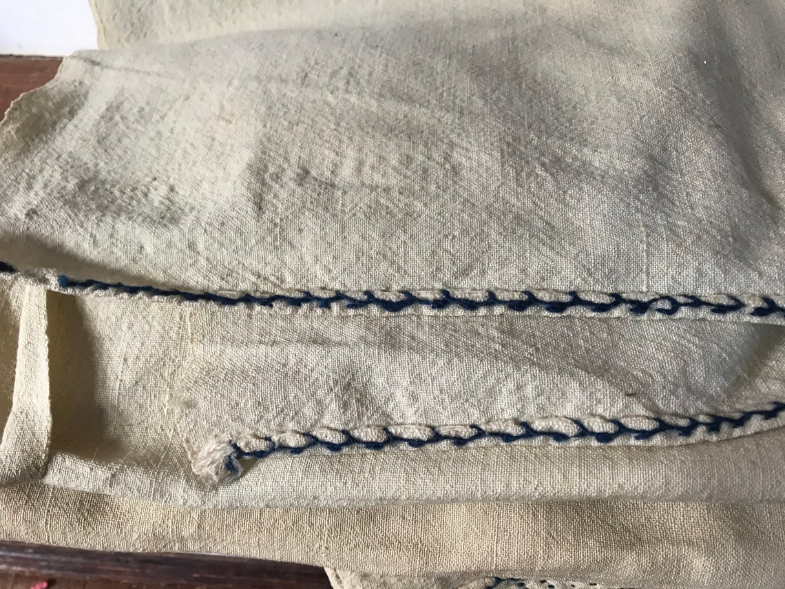 Antique Homespun Wool Blanket Early 1800s Blanket Etsy