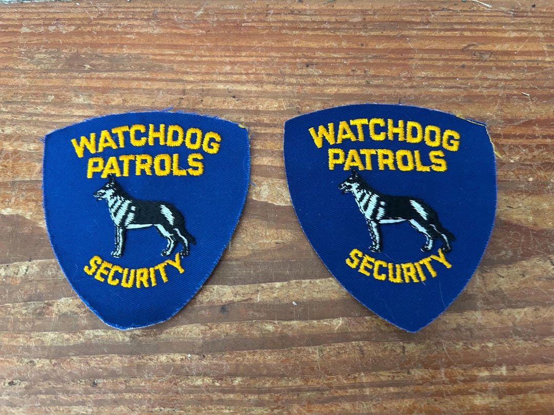 Two Watchdog Patrol Security Patches – Uniform Costume - Etsy
