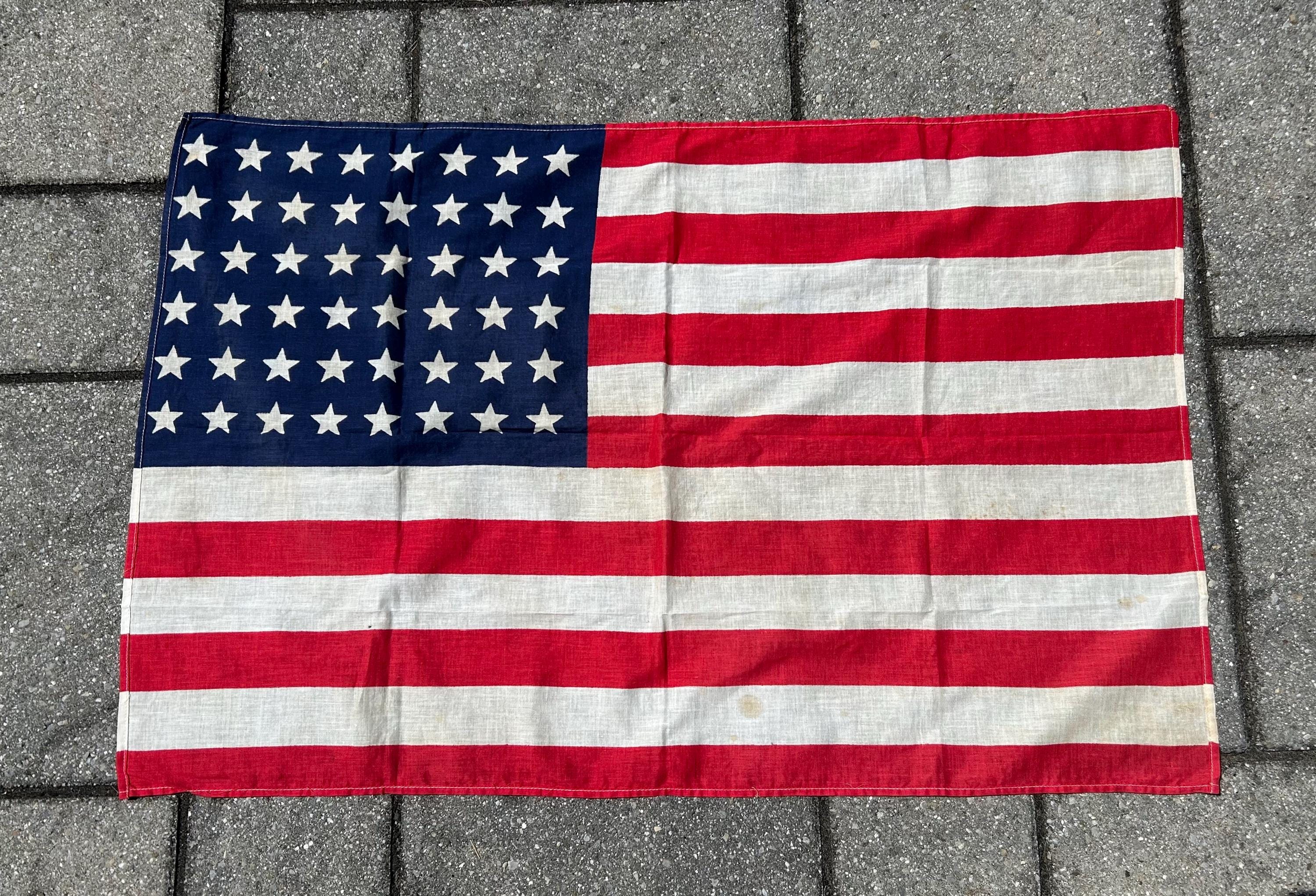 48 Star Vintage American Flag - Etsy