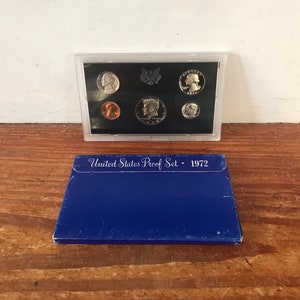 1972 US Mint Proof Set - Original Packaging - Uncirculated Coins
