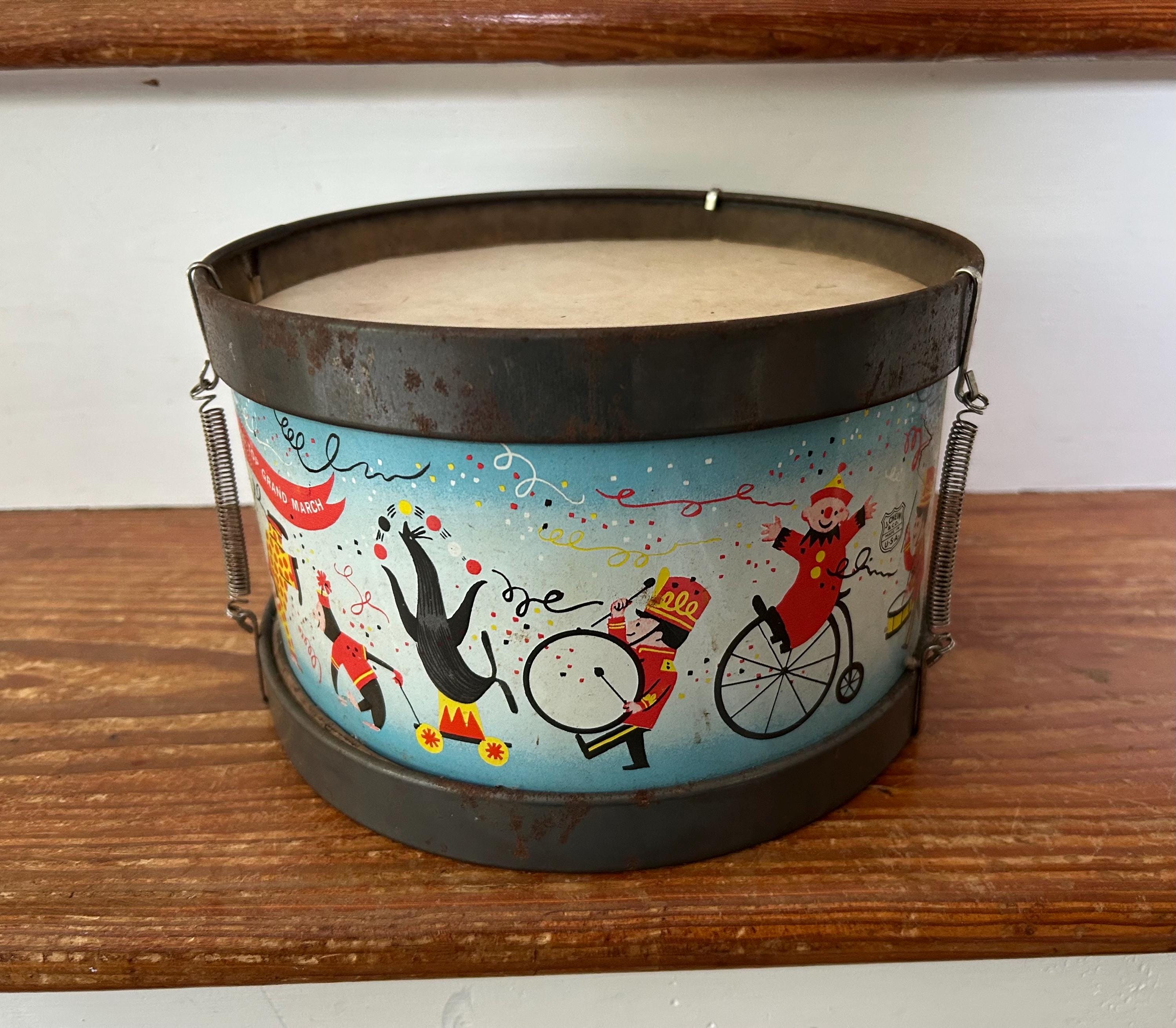 1940s Toy Drum - Etsy