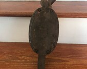 Large Cast Iron and Wooden Pulley - Ships Pulley - Primitive Nautical Decor