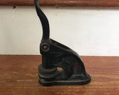 Early 1900s Business Stamp Seal - Notary Stamp Tool - Desktop Decor