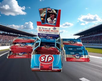 1991 Traks Race .20 Years of Richard Petty Collectable Race Cards