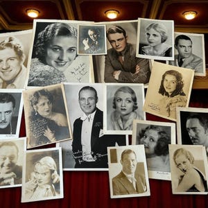 1930s Photographs- Movie Stars Actors/Actress- Hollywood Era Stars