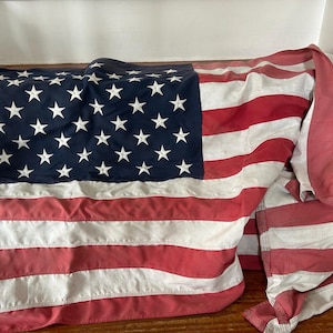 Vintage 50 Star Flag - Etsy