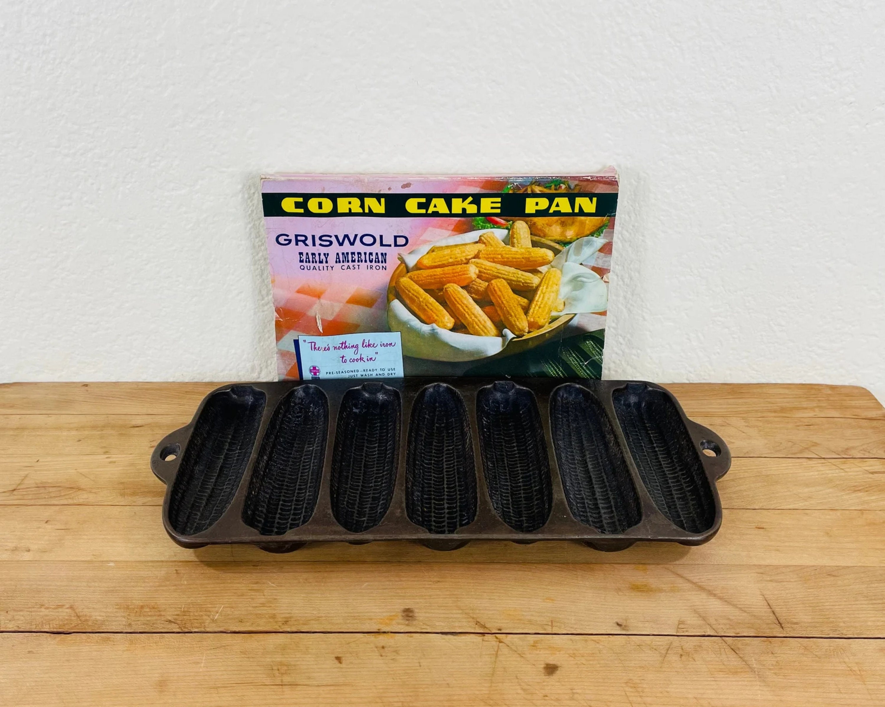 Griswold Cast Iron Crispy Corn Stick Pan #273 – Williamsburg