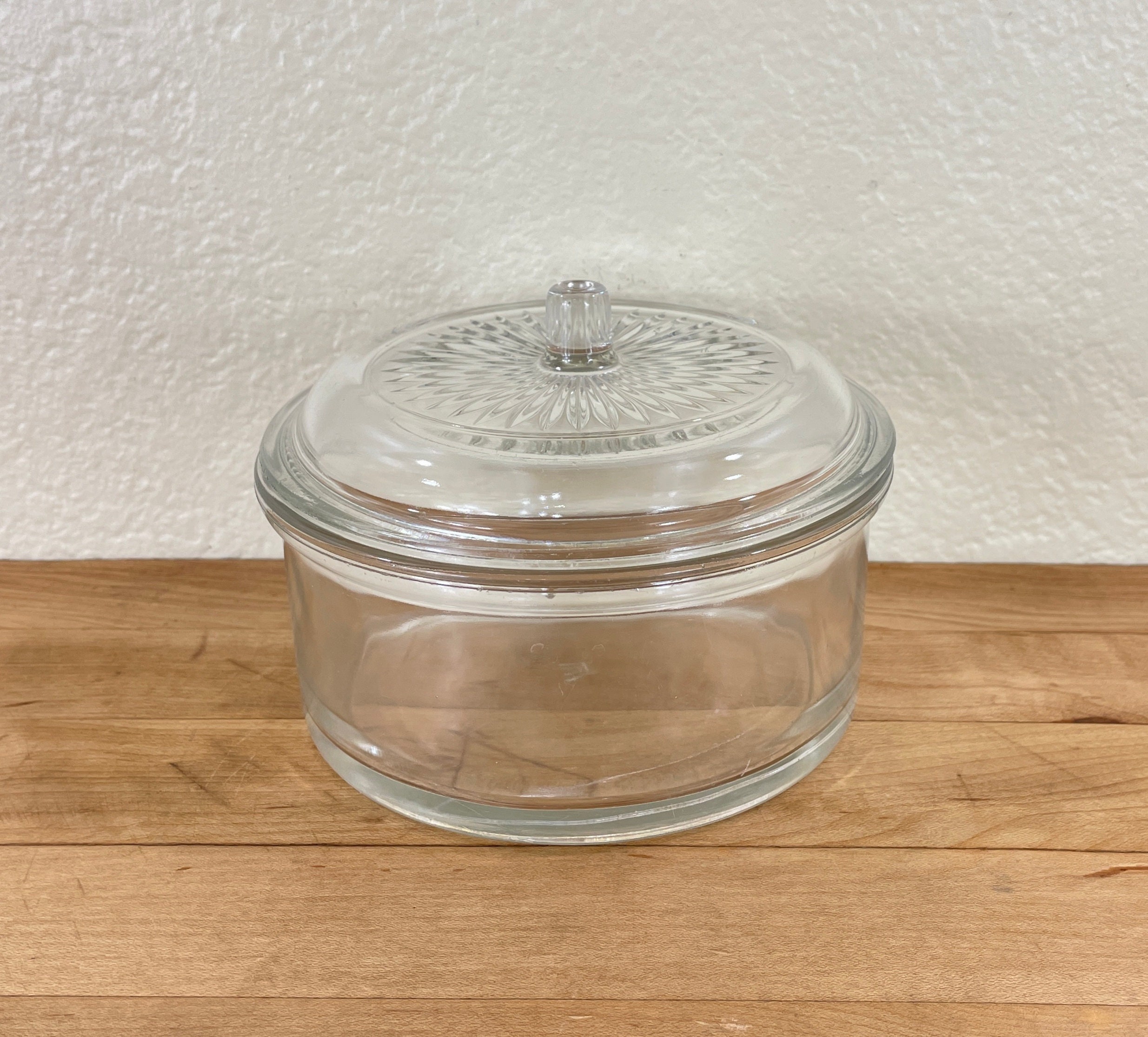 Vintage Hazel Atlas Glass Refrigerator Jars (c.1940s) – Rush Creek Vintage