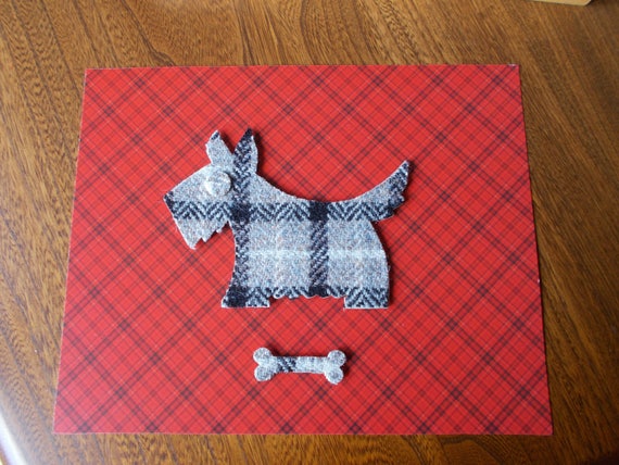 tartan scottie dog