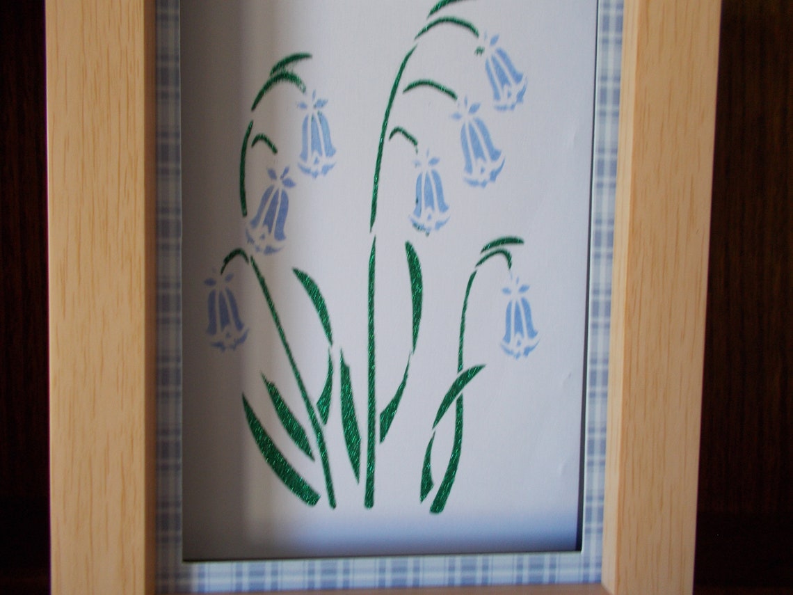 Wall Art, Bluebell Wall Art. Picture of Bluebells Etsy Singapore