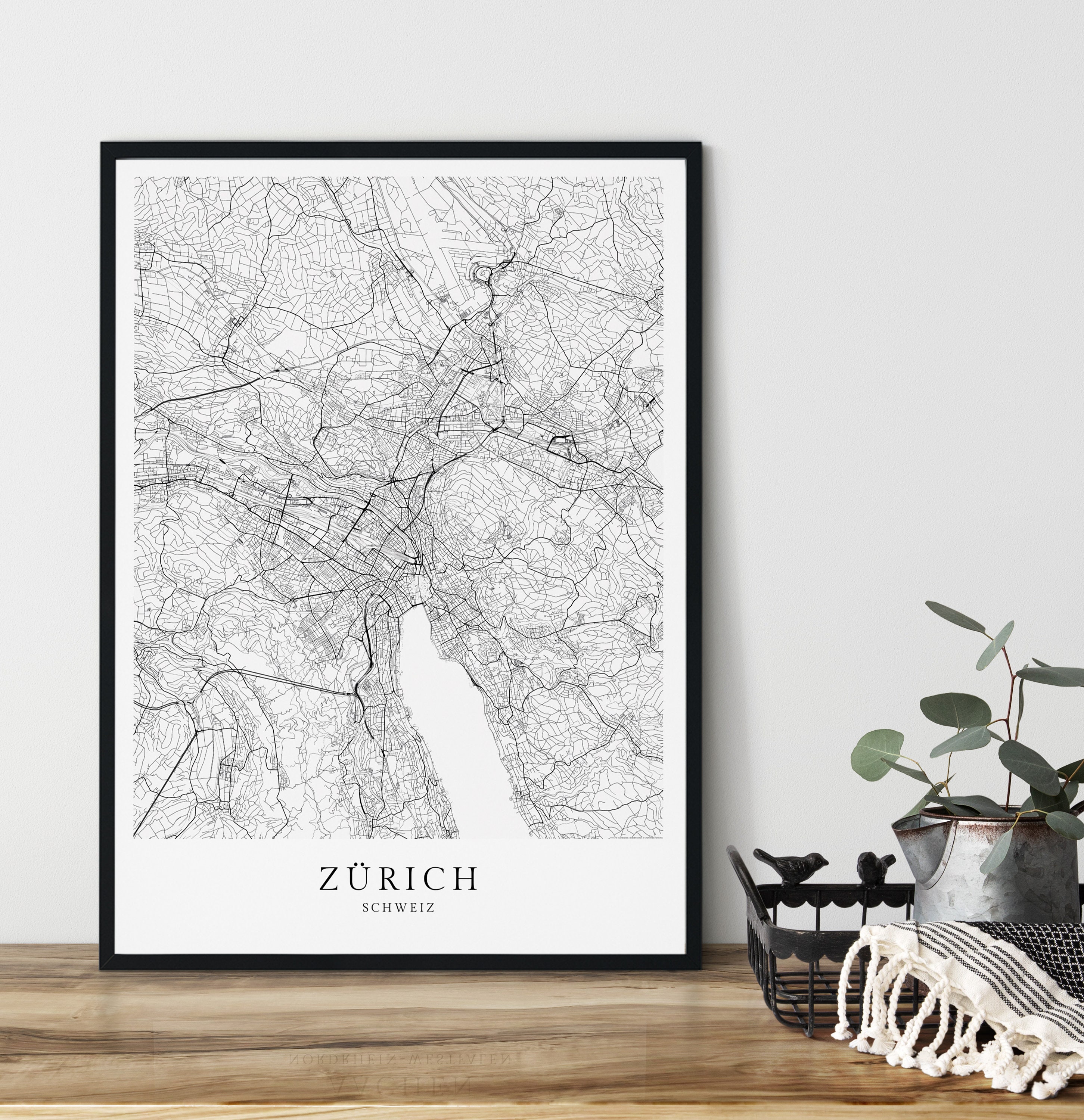 Zurich map