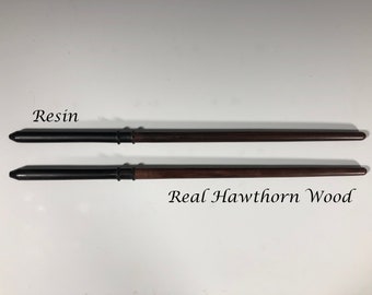 Draco Malfoy Wand - Real Hawthorn Wood